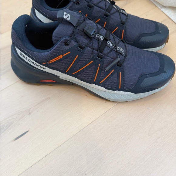 Salomon Other - Salomon Blue Trail Shoes with Black Insole